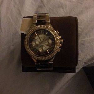 MK gold and tortoise shell, New with tag and box